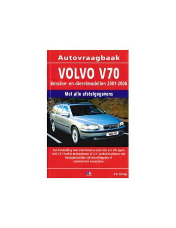 2001 - 2006 VOLVO V70 BENZINE & DIESEL HANDBOOK DUTCH, Ophalen of Verzenden