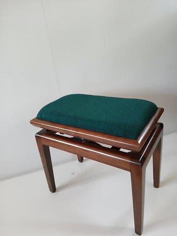 Kruk - Walnoot - Vintage pianokruk - Jaren 50, Antiek en Kunst