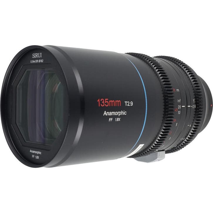Sirui 135mm T2.9 1.8x Full-frame Anamorphic (E mount) |, TV, Hi-fi & Vidéo, Photo | Lentilles & Objectifs, Enlèvement ou Envoi