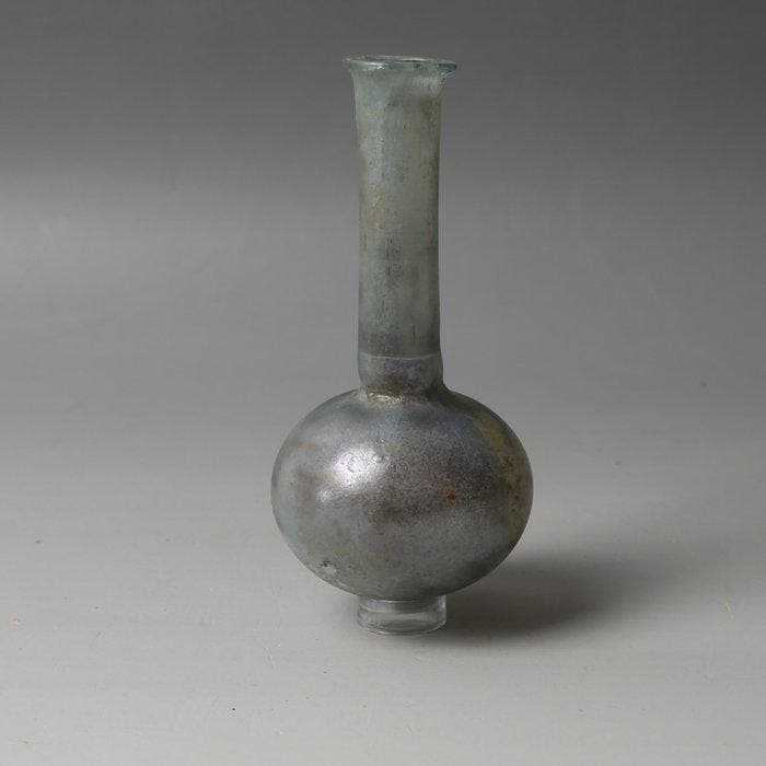 Oud-Romeins Glas Flask (Zonder minimumprijs), Collections, Minéraux & Fossiles