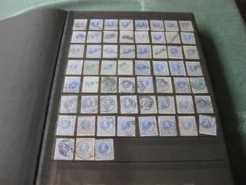 Pays-Bas 1872/1980 - Lot classique avec tampons et diverses, Gestempeld
