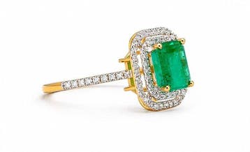 Zonder minimumprijs - Ring - 14 karaat Geel goud - 2.29ct., Nieuw