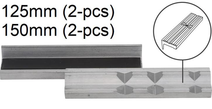 Bgs Technic 2-delige Bench Vise Jaw Protector, Aluminium, 12, Auto diversen, Autogereedschap, Verzenden