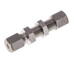 6S Raccord à compression droit en acier inoxydable Cloison, Verzenden
