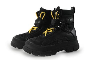 Buffalo Veterboots in maat 38 Zwart, Vêtements | Femmes, Verzenden, Overige typen