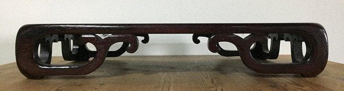 Flower Vase Stand Kadai / Wooden / Japanese Vintage - Beeld, Antiek en Kunst, Antiek | Overige Antiek