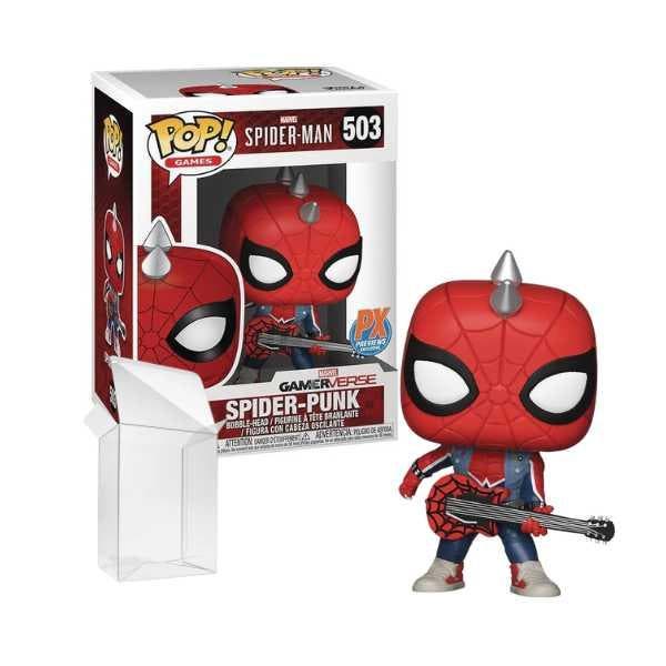 Funko Pop!  Spider-Punk #503 PX, Collections, Jouets miniatures, Envoi