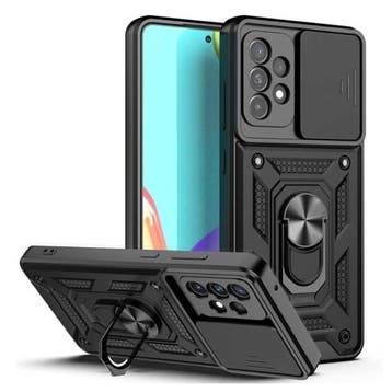 Samsung Galaxy A13 5G - Armor Hoesje met Kickstand en Camera, Verzenden