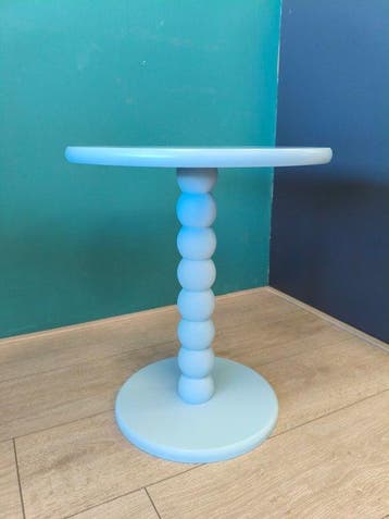 Moderne Blauwe - Bijzettafel - Hout