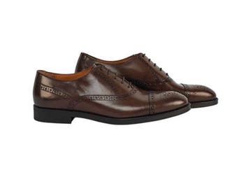 TESTONI - 7 UK - 41 IT - 1929 Oxford Shoes Brogue Burnished, Nieuw