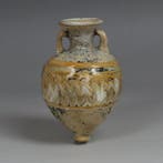 Oud-Grieks kerngevormd glas Amphoriskos