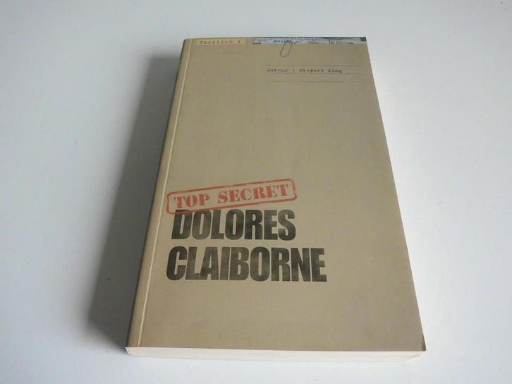 Dolores Claiborne / Top secret zomerthrillers Gva / HBvL, Livres, Thrillers, Envoi
