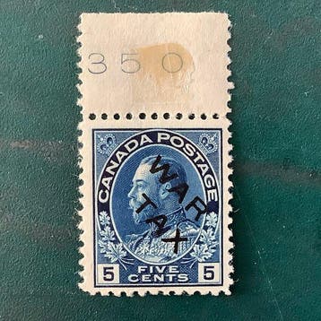 Canada 1915 - 5 cent War Tax - MNH - SG 44