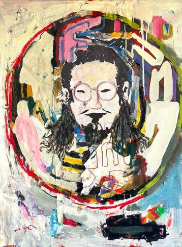 Jacques Pelissier (1967) - Murakami-Technique Mixte sur