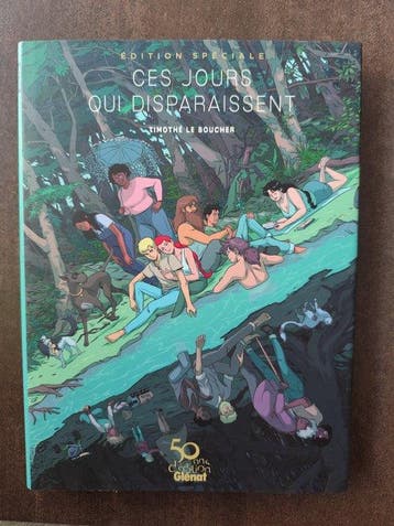 Ces jours qui disparaissent + dédicace - C + jaquette - 1