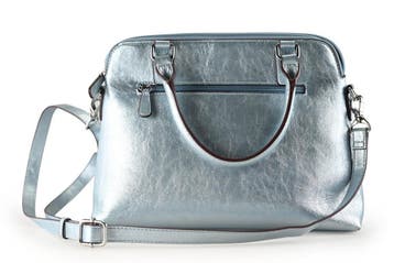 Laurent David Handtas Blauw, Handtassen en Accessoires, Tassen | Damestassen, Verzenden, Zo goed als nieuw, Blauw