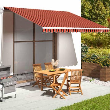 vidaXL Vervangingsdoek voor luifel 450x350 cm polyester, Verzenden