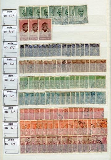 Inde 1948/2020 - Inde partie de doubles - Stanley Gibbons