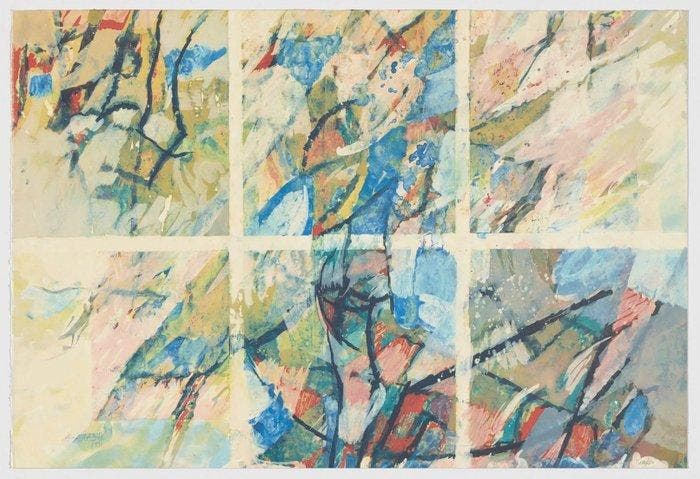 Andrè Arabis (XX) - Olympic centennial, Antiquités & Art, Art | Peinture | Moderne