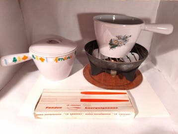 Le Creuset - Tafelservies voor 6 - Fondue bourguignonne -