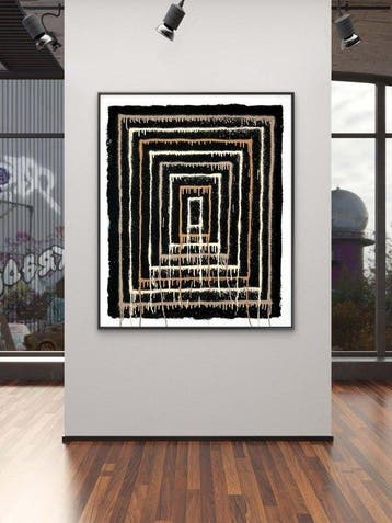 Nuno Barbedo (1983) - Infinity portal (XL Size painting)