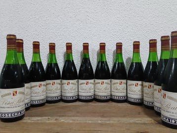 1970 C.V.N.E. Viña Real - Rioja Gran Reserva - 12 Flessen, Nieuw