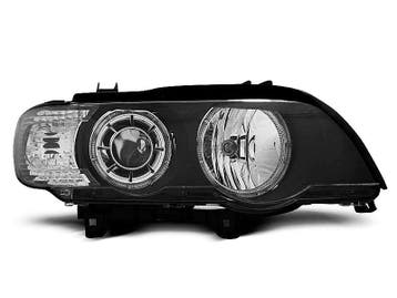 Carnamics Koplampen | BMW X5 00-03 5-d (E53) | Angel Eyes zw, Verzenden