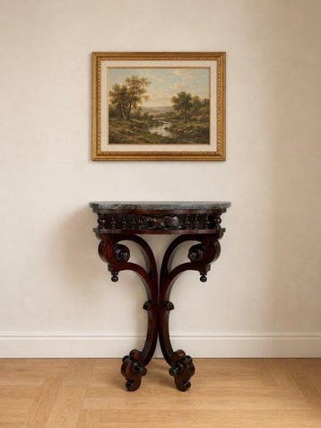 Wandtafel - Mahonie - H : 100 cm