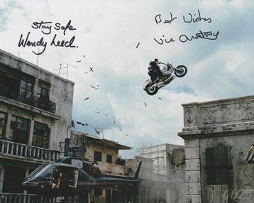 Indiana Jones - Signed by Vic Armstrong & Wendy Leech, Nieuw