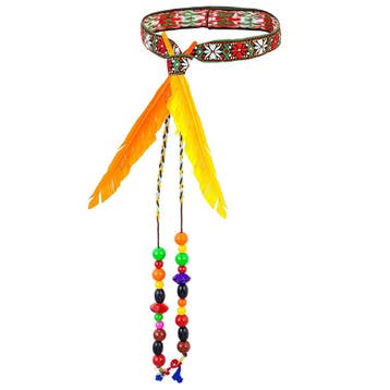 Hippie Hoofdband Kraaltjes En Veren, Hobby en Vrije tijd, Verzenden, Nieuw