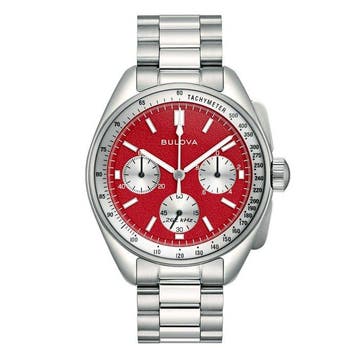 Bulova - Lunar Pilot Chrono - Speciale Luna Rossa -, Handtassen en Accessoires, Nieuw