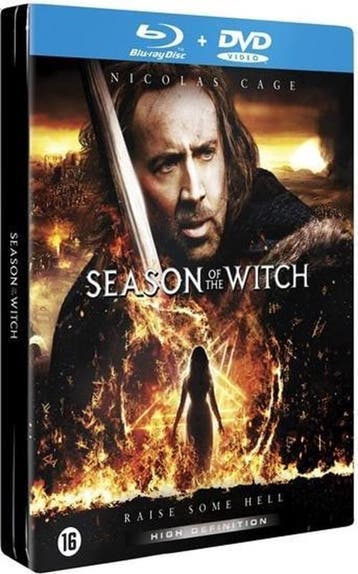 Season of the witch steelbook (blu-ray tweedehands film), Cd's en Dvd's, Blu-ray, Ophalen of Verzenden, Nieuw in verpakking