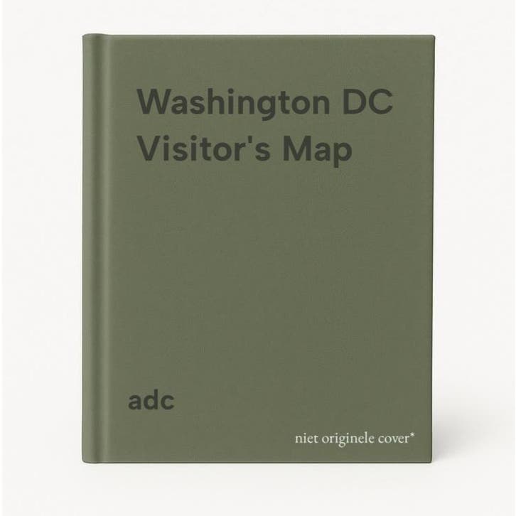Washington DC Visitors Map 9780875300634 adc, Boeken, Taal | Engels, Gelezen, Verzenden