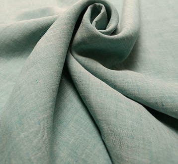 B503 - 560 x 145 cm - 100% puro lino tinto in filo - Textiel