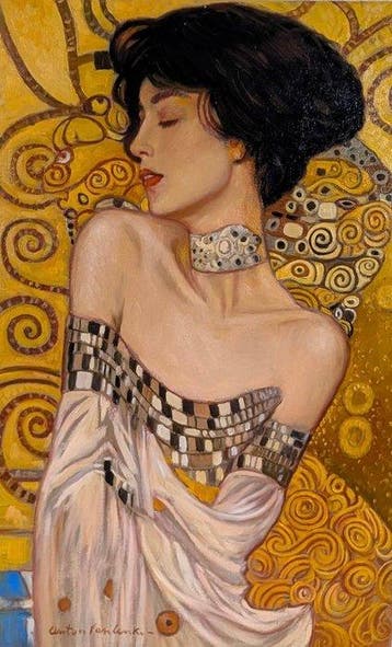 Anton Vasilenko (XX-XXI) - Omaggiando Gustav Klimt
