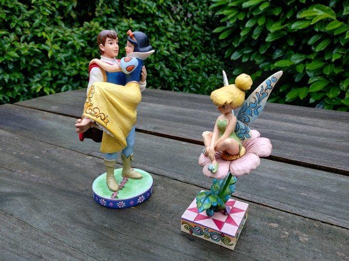 Enesco, Disney, jim shore - Beeldje - Sitting Pretty ;, Verzamelen, Disney