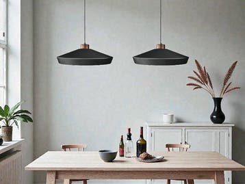 Herstal - Mikael Berlin - Plafondlamp (2) - Edge Ø500 Zwart