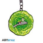 Rick and Morty Portal Gun Metalen Sleutelhanger, Ophalen of Verzenden