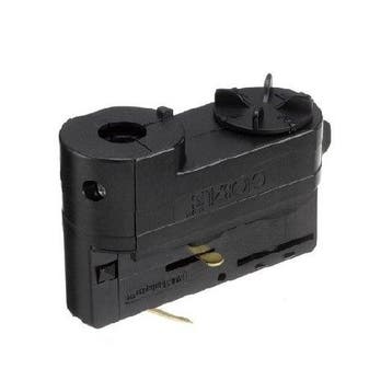 Global 3-Fase-Rail multi adapter zwart, Verzenden, Nieuw, Metaal, Overige fittingen