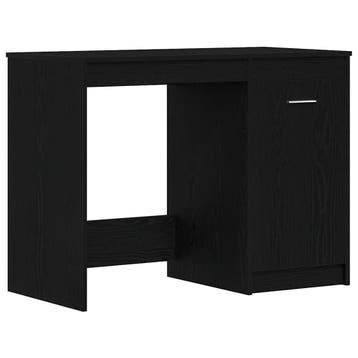 Bureau Zwart Eiken 100cm | Tweede kansje | OP = OP, Verzenden, Zo goed als nieuw