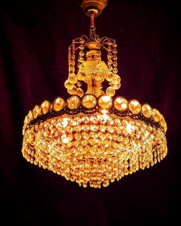 Kroonluchter - Luxueueze Kristal Lamp - 60 cm - Kristal