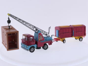 Schaal 1:50 Corgi 1144, 1123 en No. 19 kleine kraan met d..., Ophalen of Verzenden, Gebruikt, Corgi