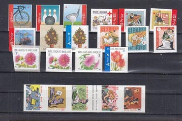 Belgique 2007 - année complète 2007 avec tous les timbres et, Gestempeld
