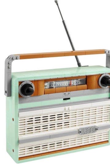 Lego Set - 10334 - Icons - Retro Radio, Nieuw