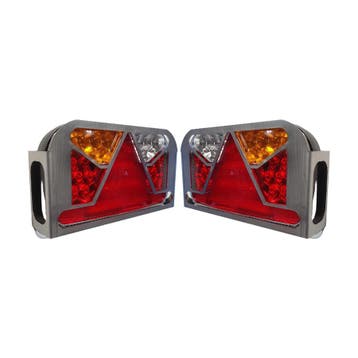 Set RVS Achterlicht Beschermers Voor Fristom FT-170, Ophalen of Verzenden, Nieuw