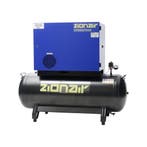 Compressor gedempt 5,5kW 400V 11 bar 270L tank ster-driehoek, Ophalen of Verzenden