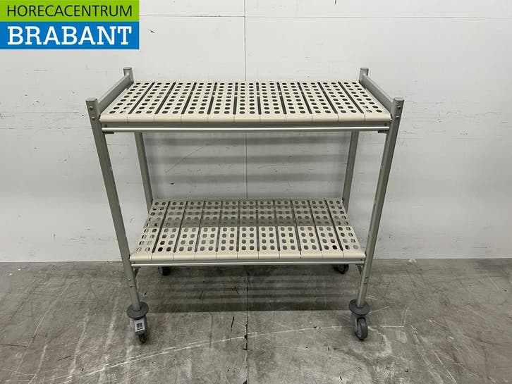 Verrijdbaar Koelcelrek Vriescelrek Stelling 104 cm Horeca, Articles professionnels, Horeca | Mobilier & Aménagement, Enlèvement ou Envoi