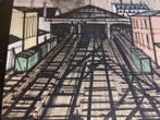 Bernard Buffet (1928-1999) - Gare St Lazare, Antiquités & Art