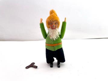 Schuco - Jouet en étain - Dancing Gnome - 1920-1930 -
