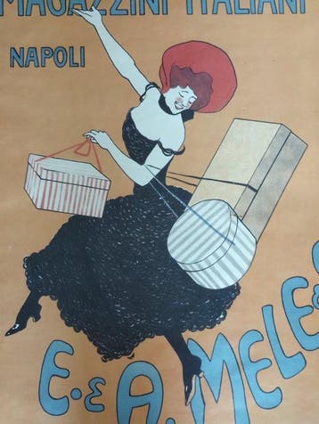 Leonetto Cappiello - E. e A. Mele - Novità per Signora -